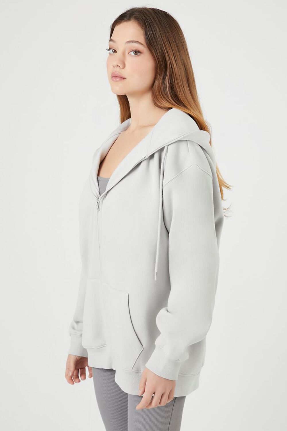 Fleece Zip-Up Hoodie